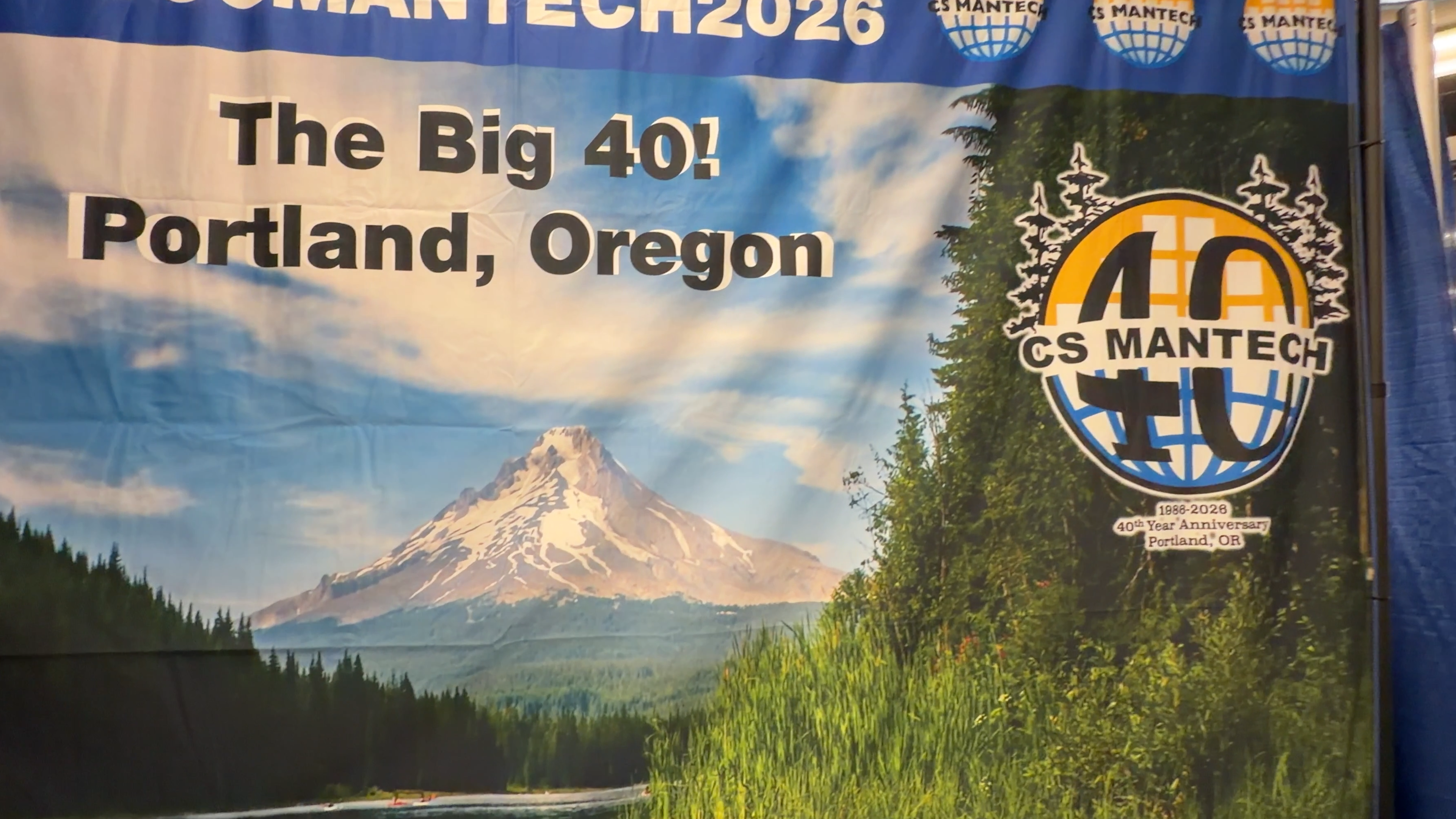 Documentary still — CS MANTECH 2026 Portland Oregon